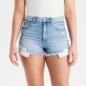 Women's Light Blue Denim Shorts